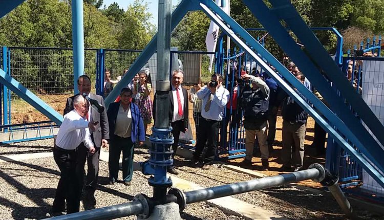 Inauguraron ampliación del sistema de Agua Potable Rural “Los Montes” en San Clemente