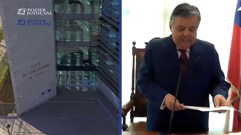Corte de Apelaciones de Talca celebró de manera virtual su 132º